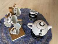 Okazja! Oryginalny porcelanowy Zestaw kawowy / herbatkowy