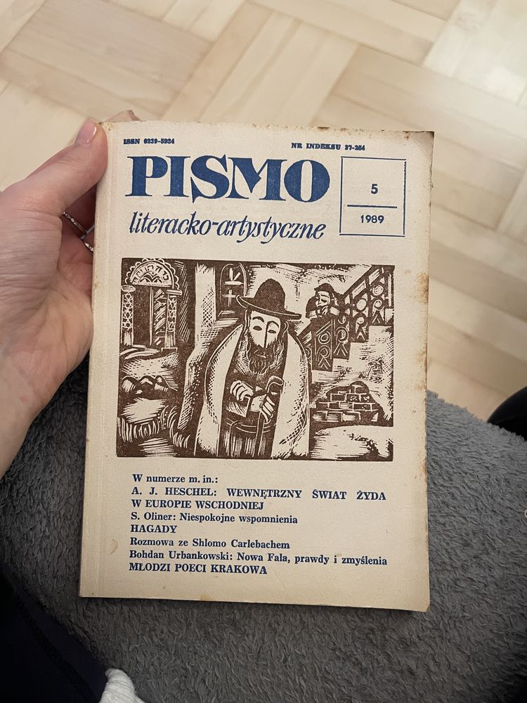 Pismo literacko-artystyczne  nr 5 1989
