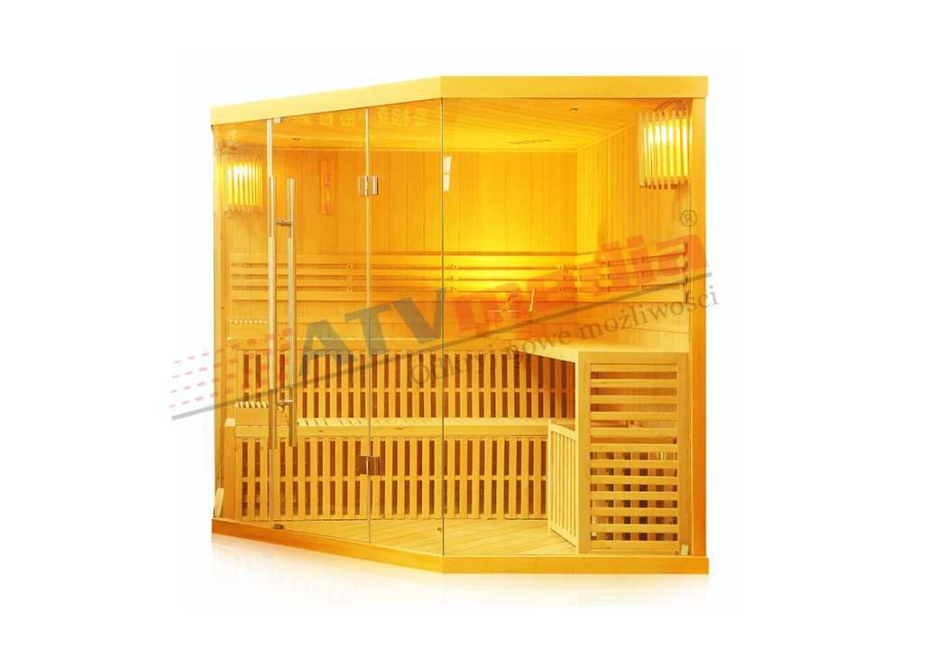 Sauna Fińska Sucha *Premium 450* Narożna - Harvia