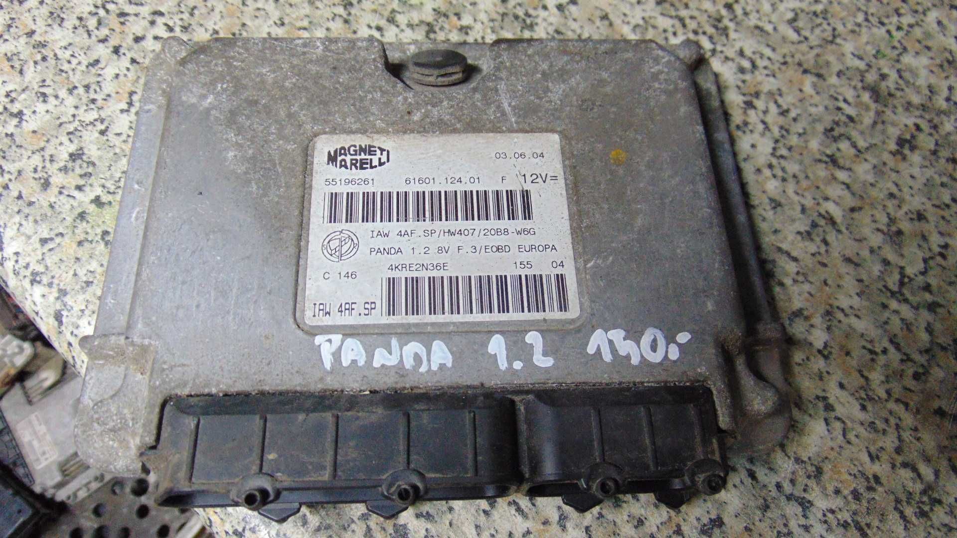 Maj55 Sterownik silnika komputer fiat panda 1.2 wysyłka części