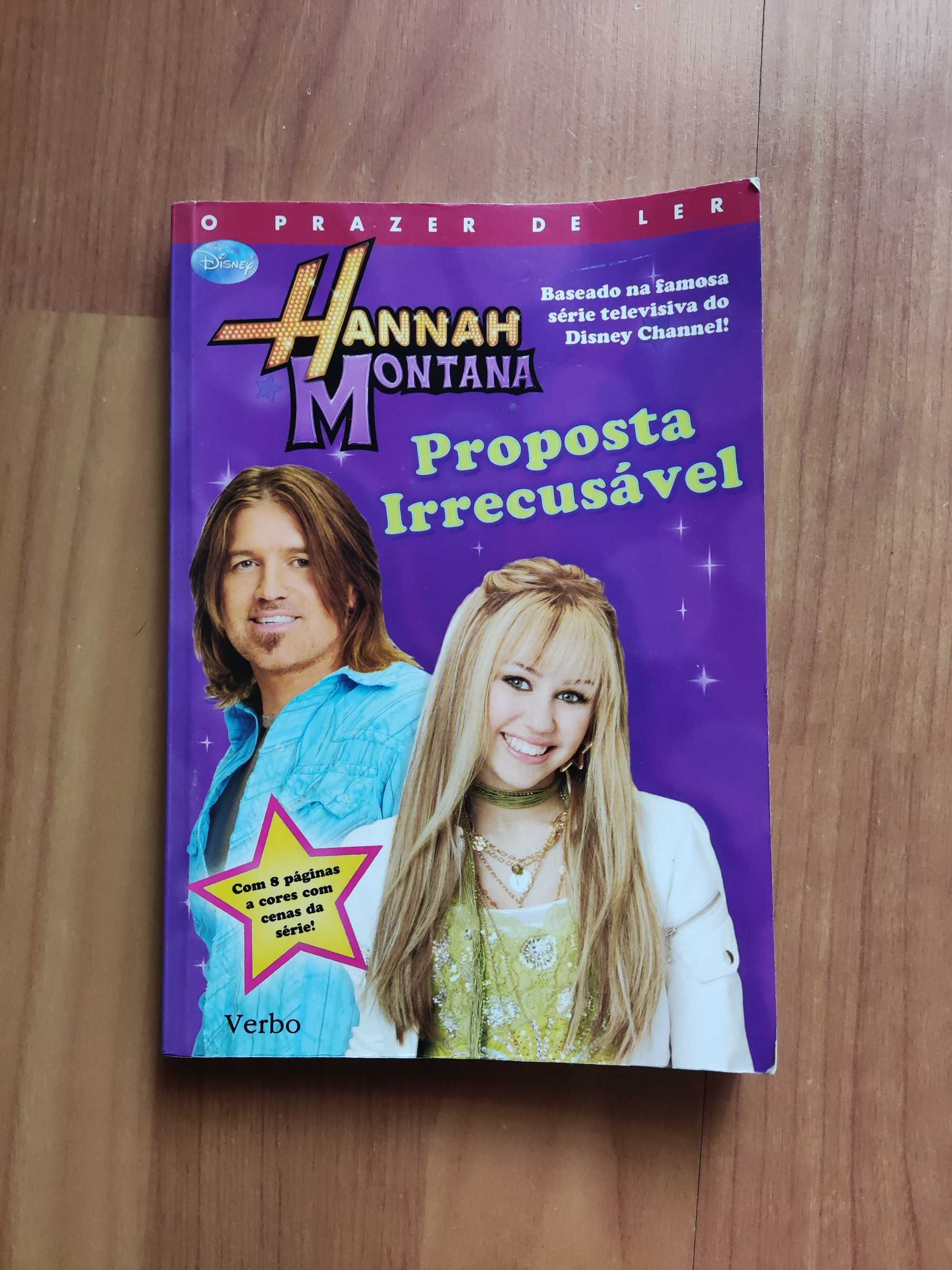 Livro Disney Hannah Montana - Proposta Irrecusável