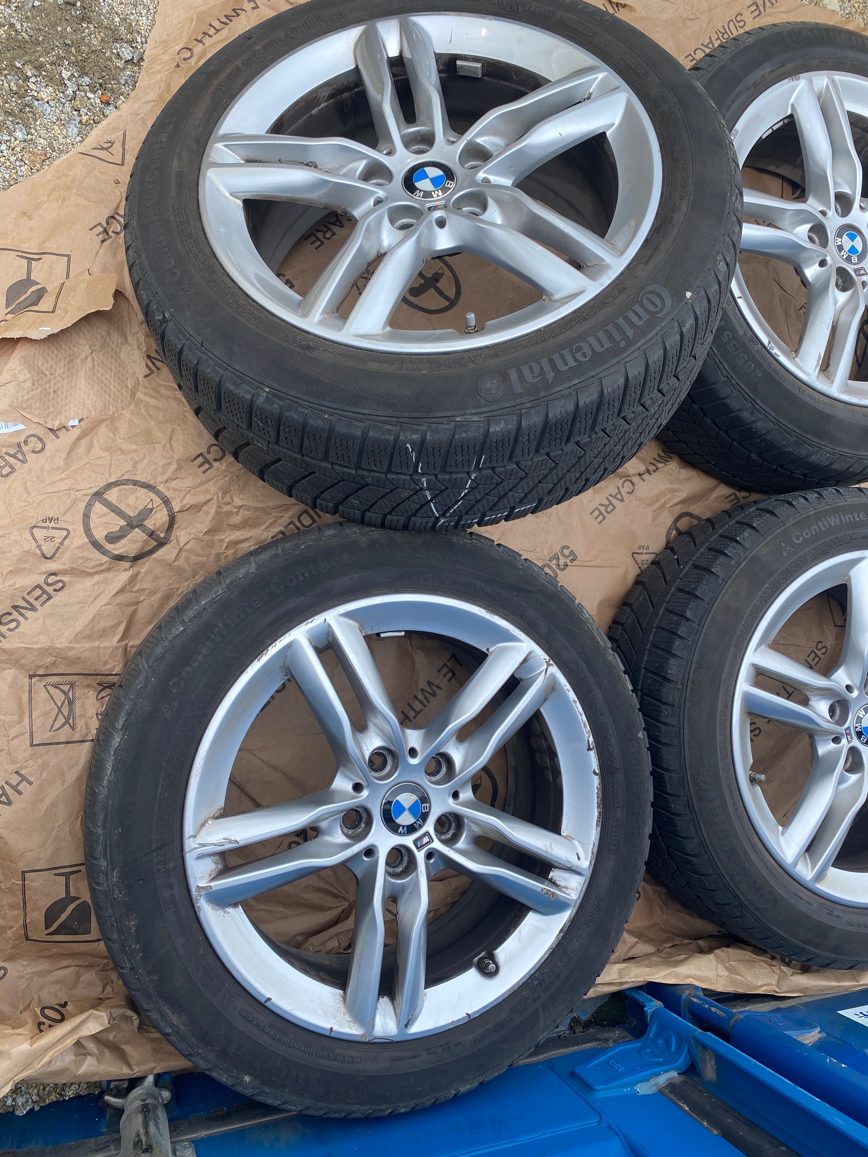 Koła aluminiowe BMW M Pakiet 5x112 ET54 7,5x17” opony 205/55R17 zima