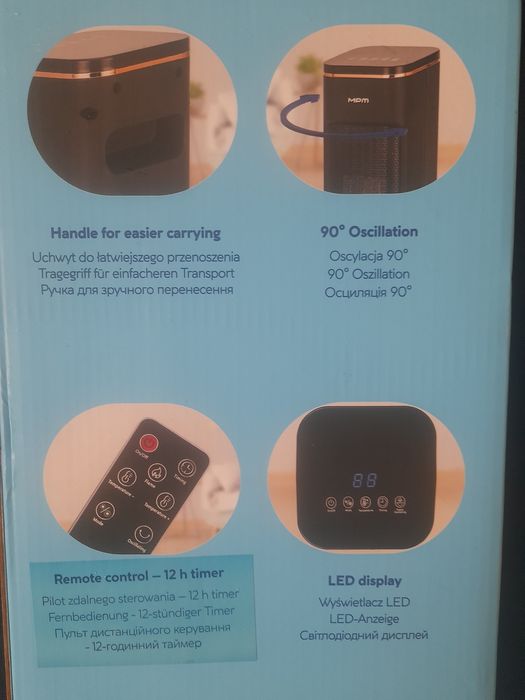Grzejnik kolumnowy elektryczny 2000W