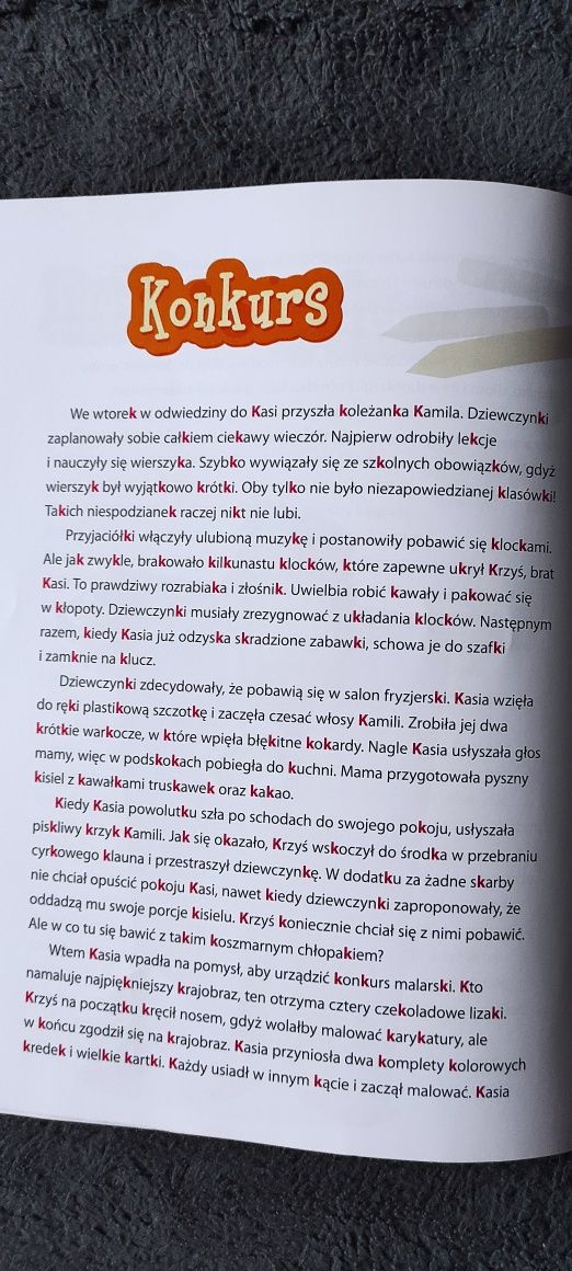 Logopedyczne ćwiczenia Wypadek Świerszcza