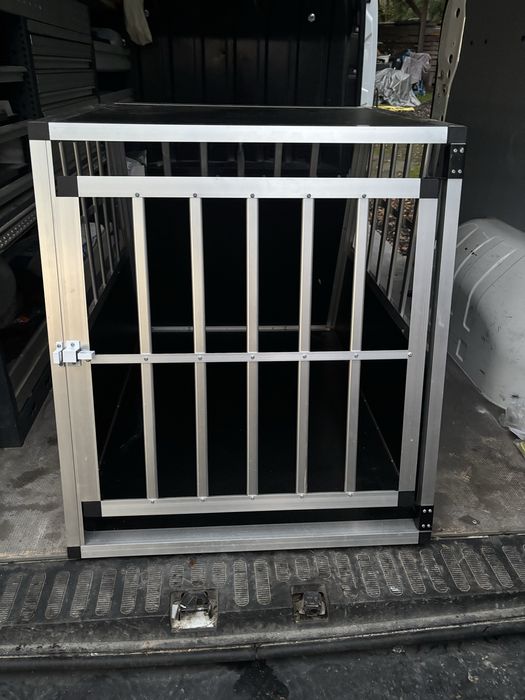 Klatka  do przewozu  zwierzat aluminiowa