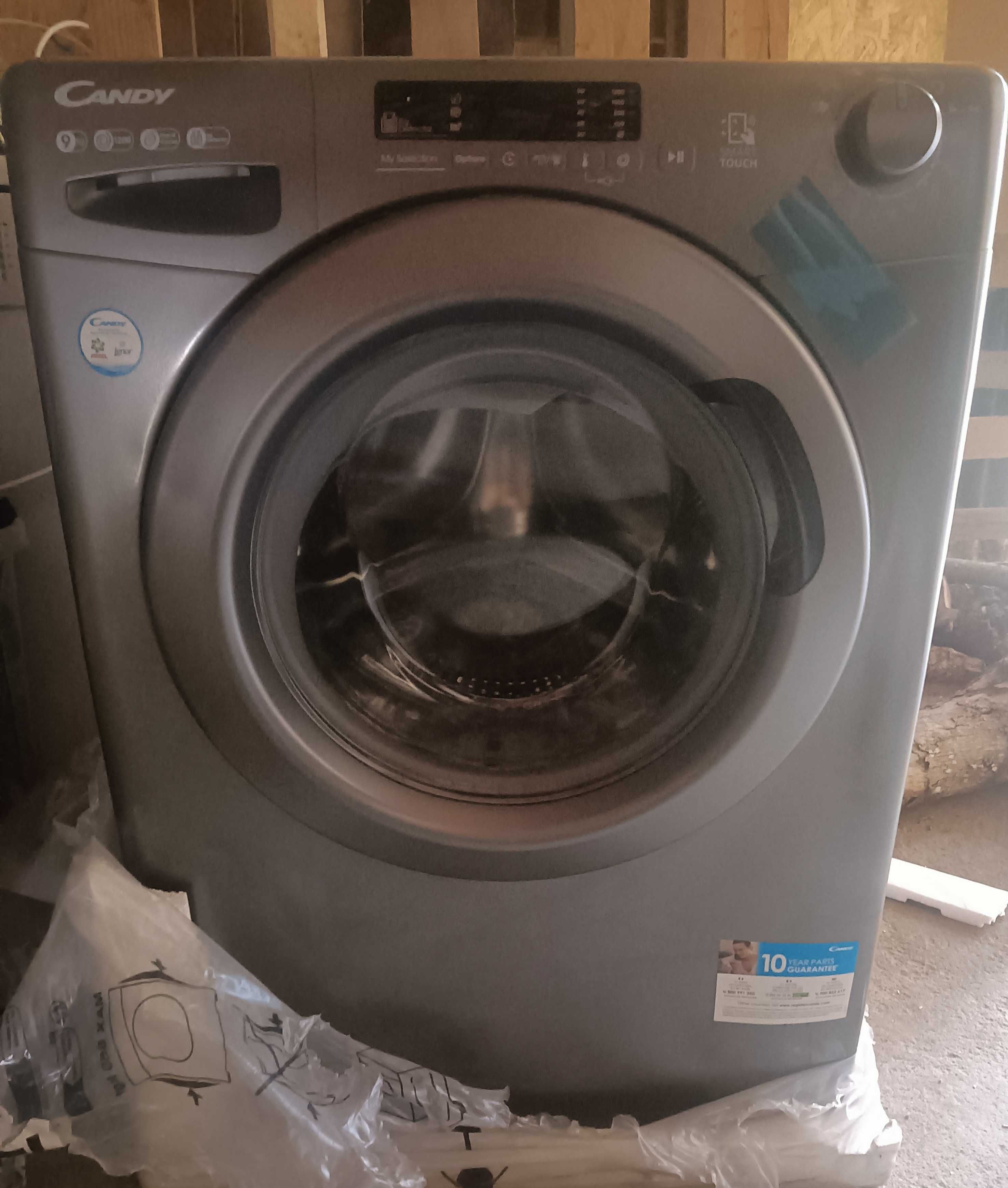 Máquina de lavar roupa 9kg Candy com oferta de máquina de secar