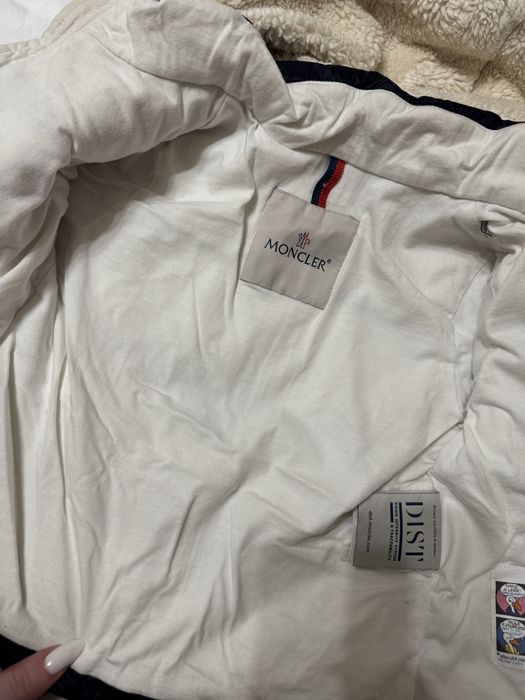 дитячий пуховик на гусячому пуху Moncler !! Оригінал !! 18-24 міс