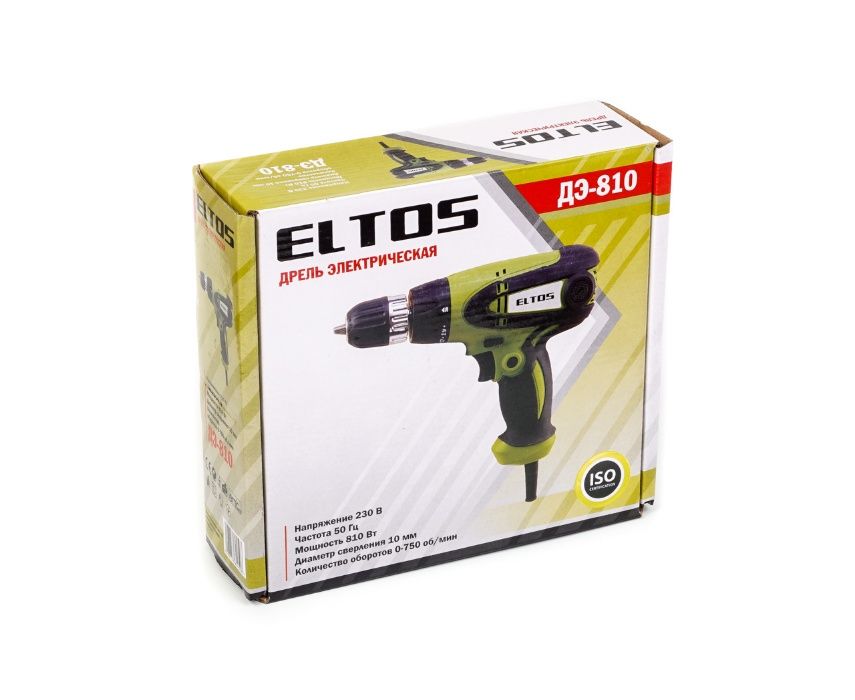 Сетевой шуруповерт Eltos ДЭ-810