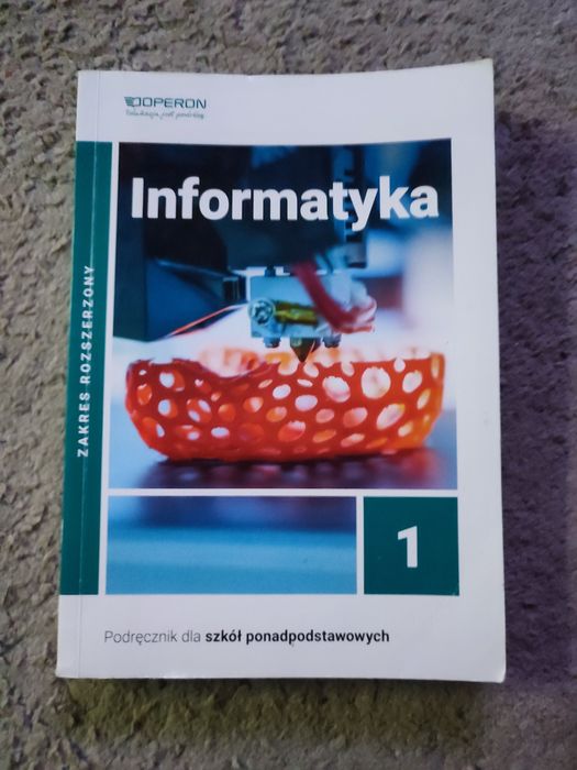 Książka informatyka operon 1 do liceum technikum
