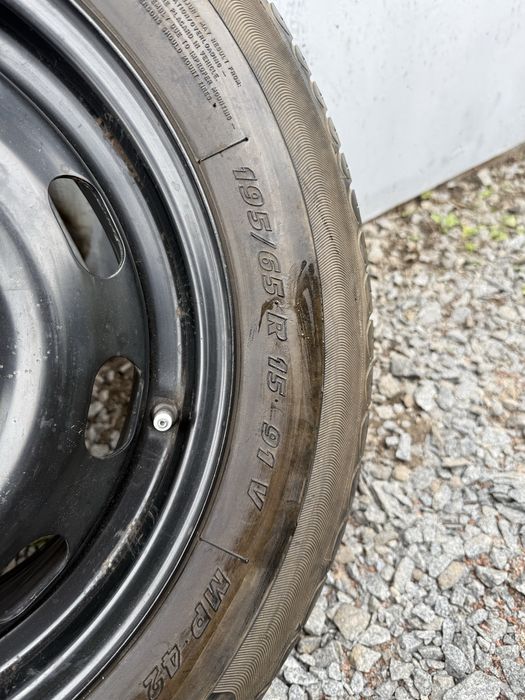Докатка запаска 195/65R15 Розблт 5на112 VW Audi Skoda Seat