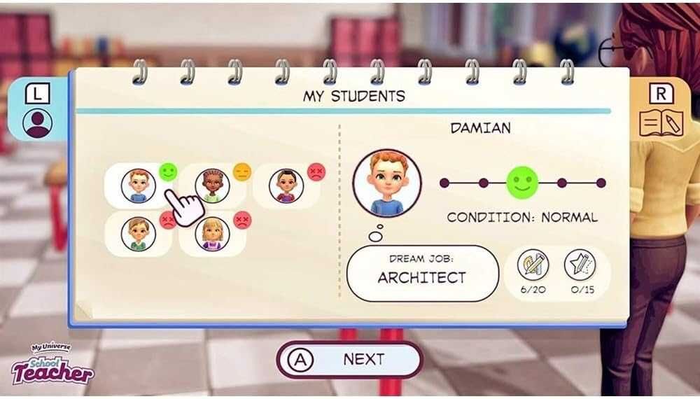My Universe: My Teacher PS4 / PS5 - symulator nauczyciela dla dzieci