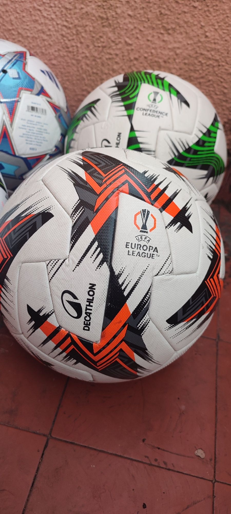 Conjunto de 4 Bolas de Futebol UEFA
