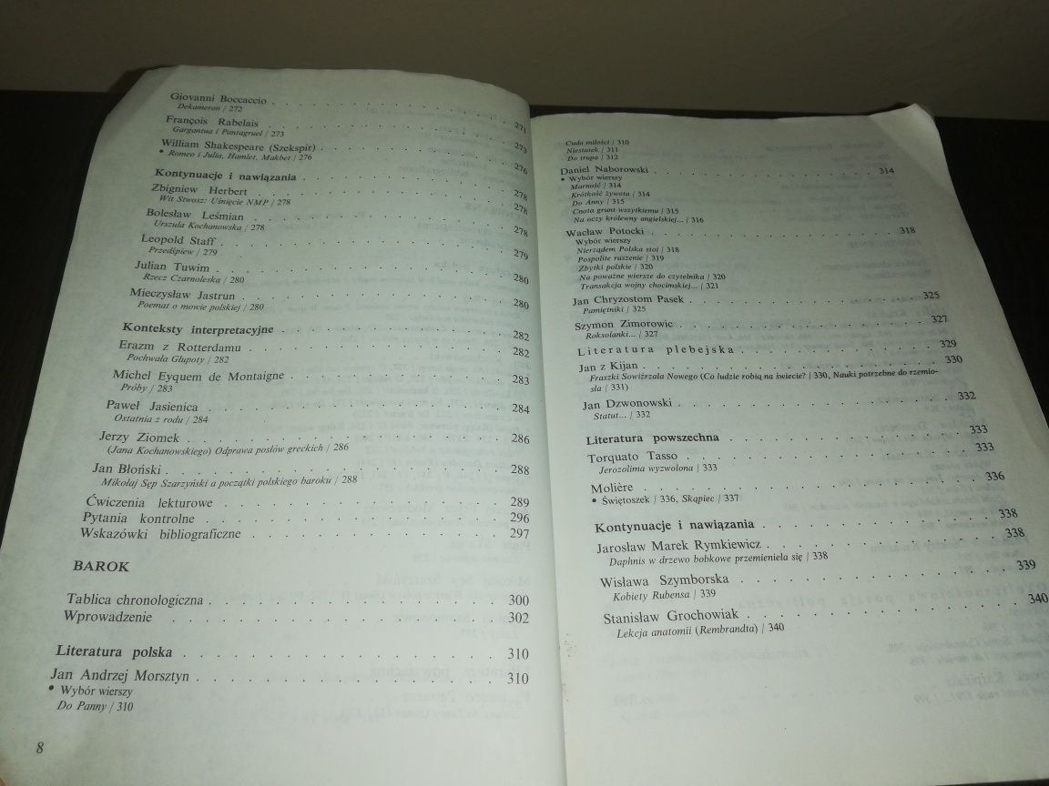 Literatura starożytność - oświecenie