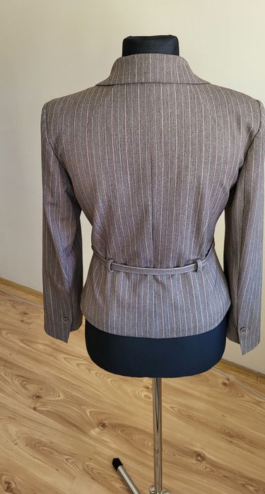 Marynarka w paski, złota nitka, pasek, arcitect for popin, 38, 2