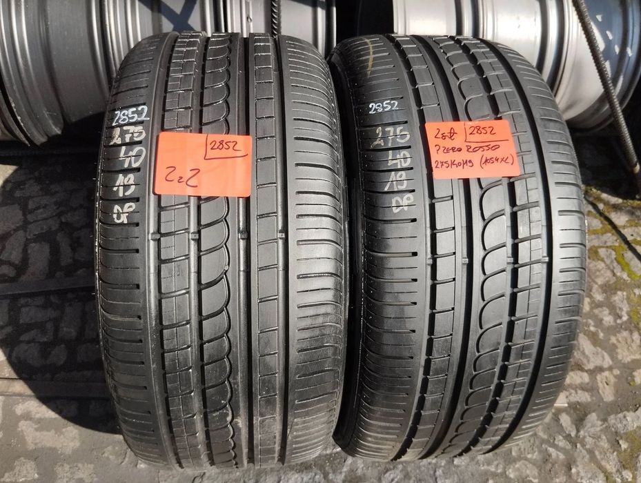 275 40 19 Pirelli P Zero Rosso 2szt Lato