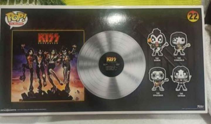 Funko Pop Kiss destroyer edição especial