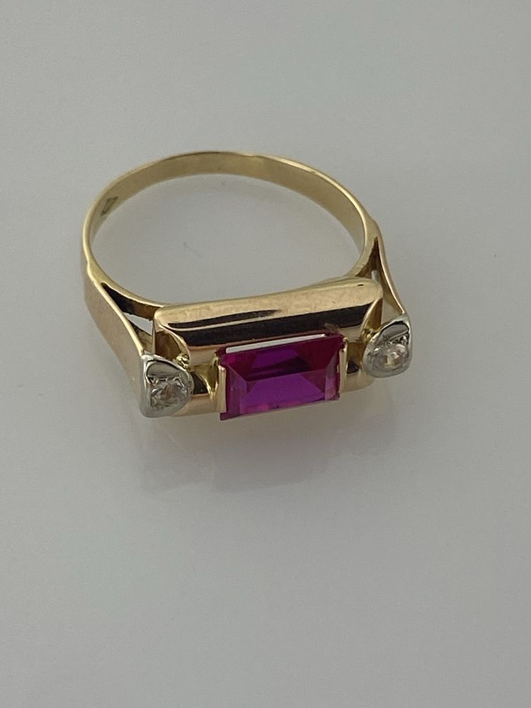 Złoty pierścionek damski, Próba 750 Nowy (5016)