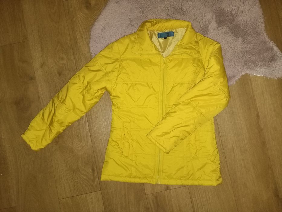 Żółta kurtka damska rozmiar M