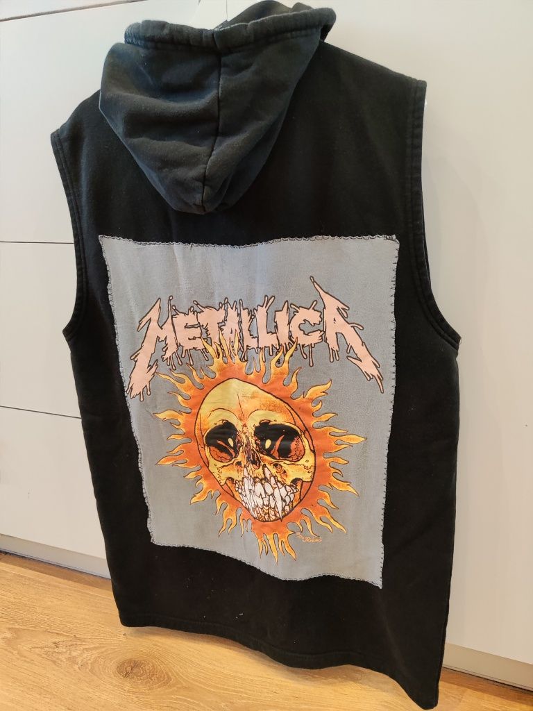 Bluza kamizelka Metallica damska rozm M firma h&m