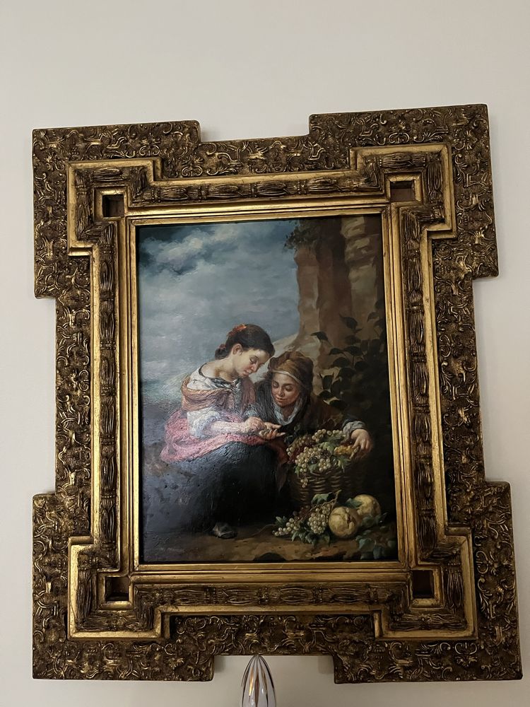 Quadro antigo M. Marion