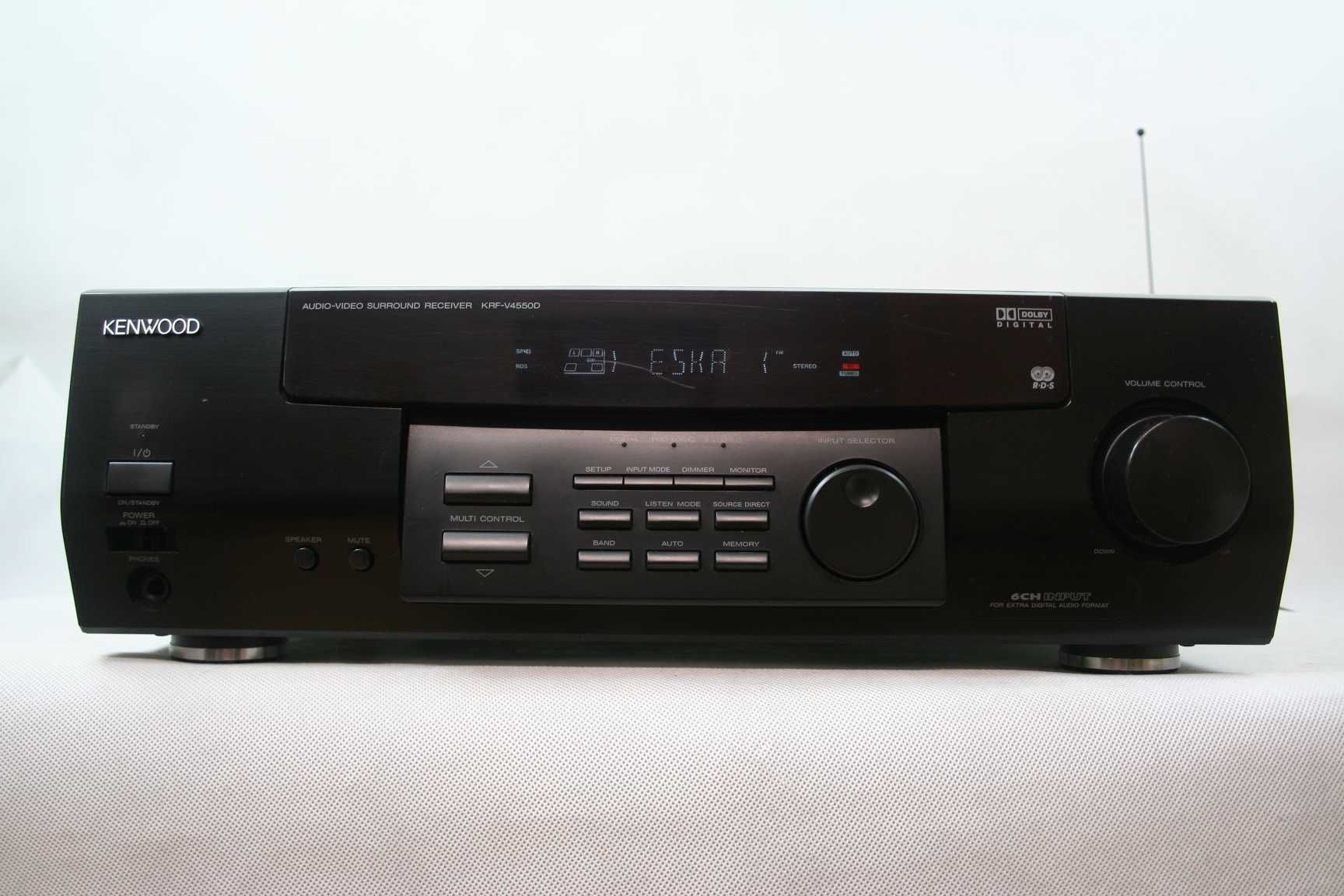 Amplituner KENWOOD KRF-V4550D |5x80W|RDS|Prologic|