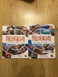 Podręcznik FRECUENCIAS A1.2 oras A2 do języka hiszpańskiego