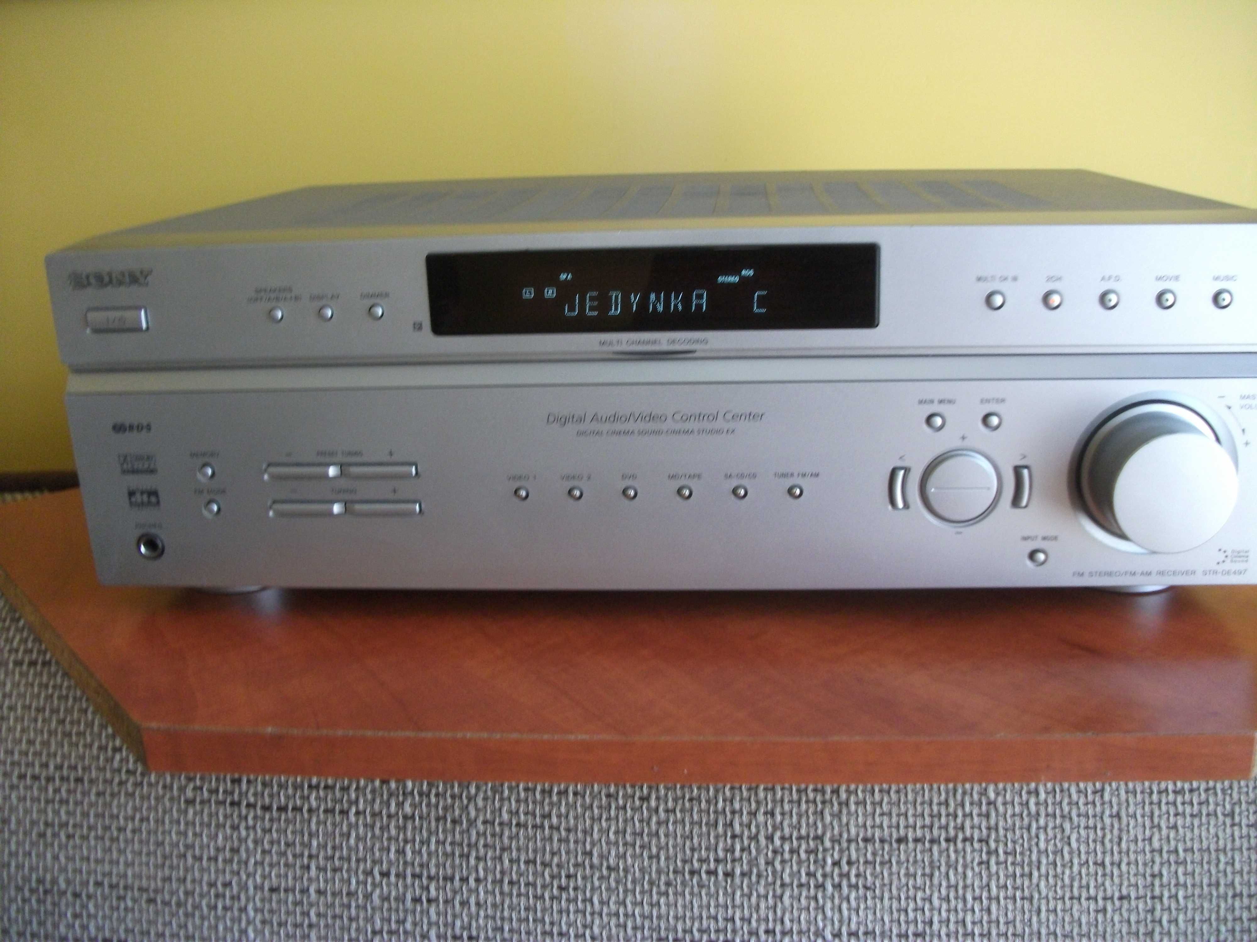 sony  str-de497 stereo hi-fi amplituner 5.1 dts rds