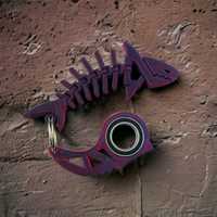 Keyrambit Keyspinner + Rekinek rekin kolor Midnight City