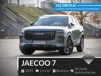 Jaecoo 7 Wersja Premium z Panoramą | Dostępny od ręki!