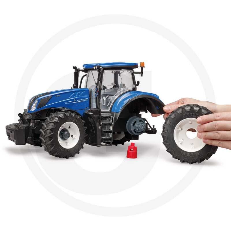 Bruder 03120 traktor New Holland T7 zdejmowane koła