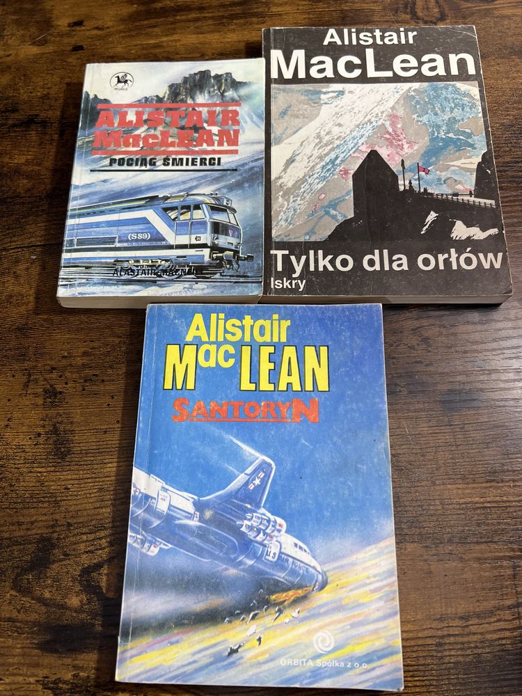 Alistair MacLean 3 ksiazki