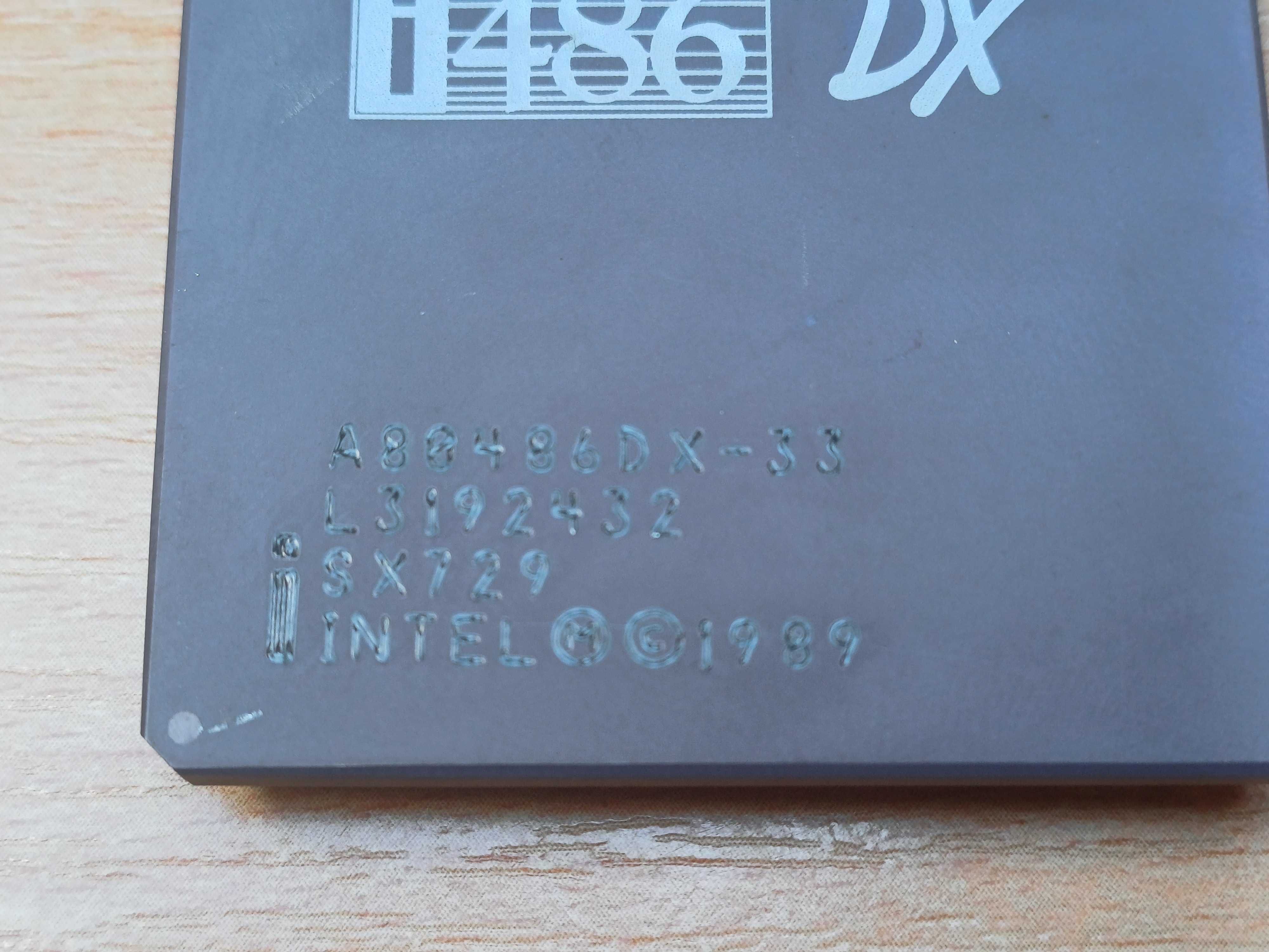 Procesor Intel i486dx a80486dx-33 sx729