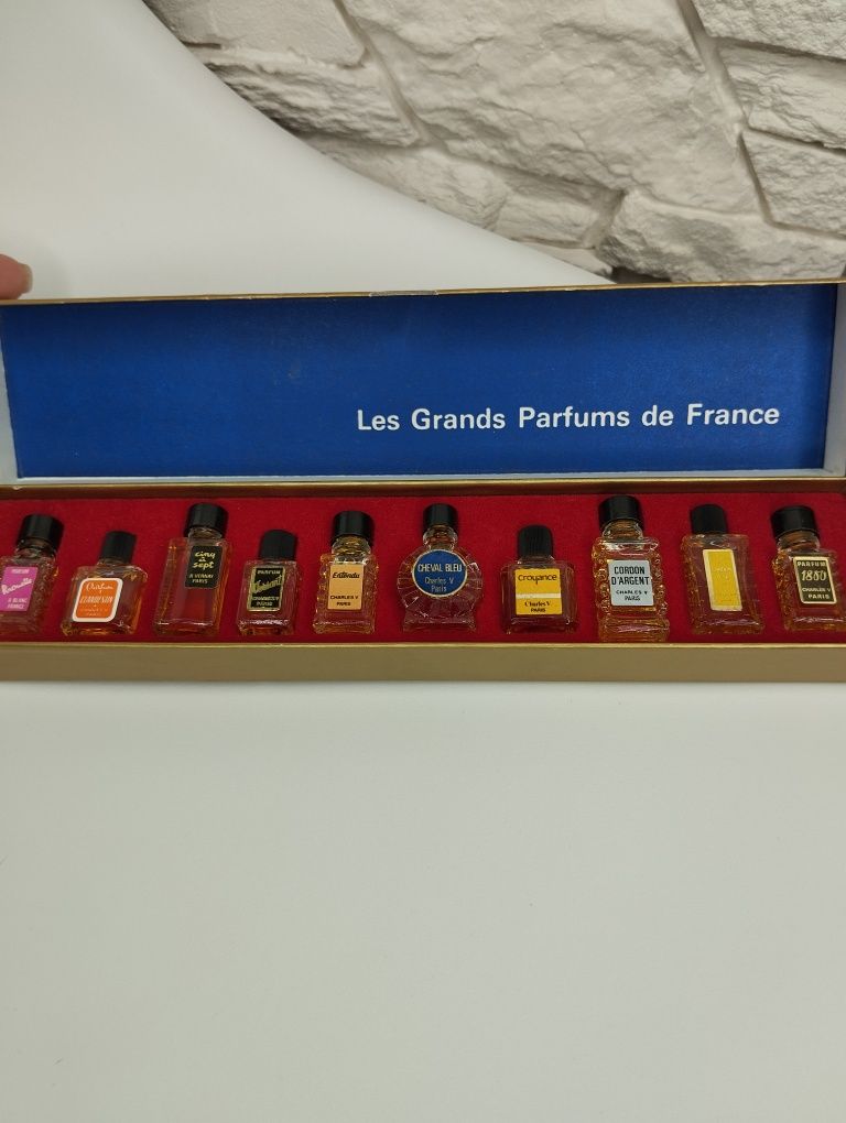 Вінтажні парфуми Les Grands Parfums DE France 1975