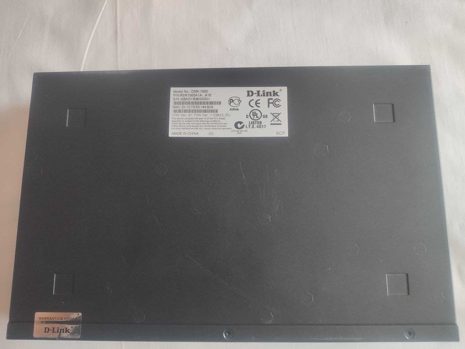 Маршрутизатор D-Link DSR-1000