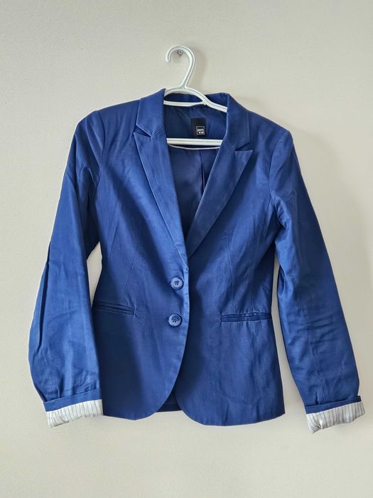 Blaser azul tamanho S