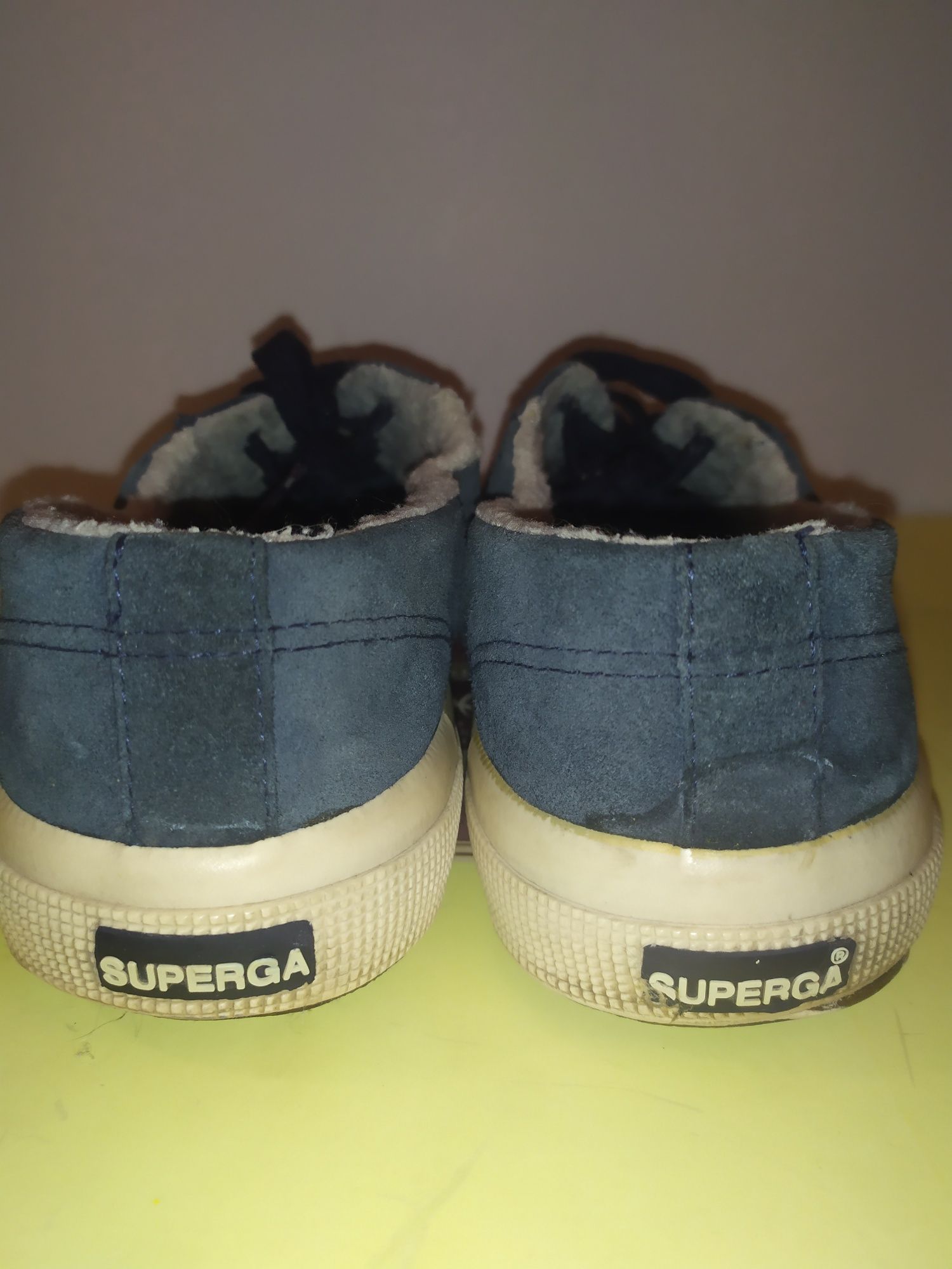 Мокасины Superga (Зимові) !