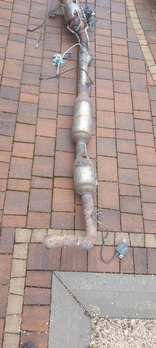 Dpf  katalizator tlumnik uklad wydechowy  sonda Master III Movano B
