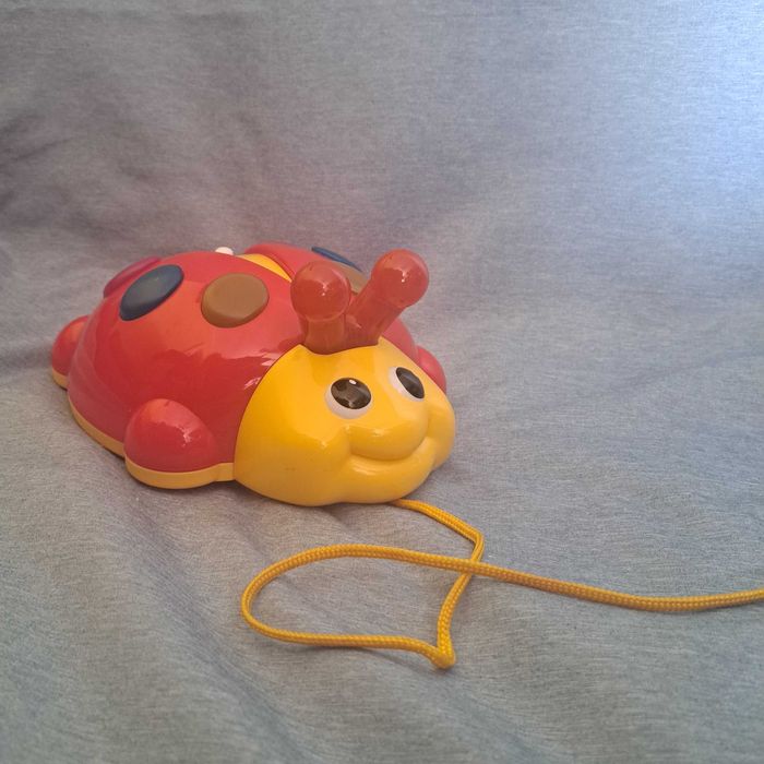 Muzyczna biedronka do ciągnięcia Megcos ze światłem i dźwiękiem