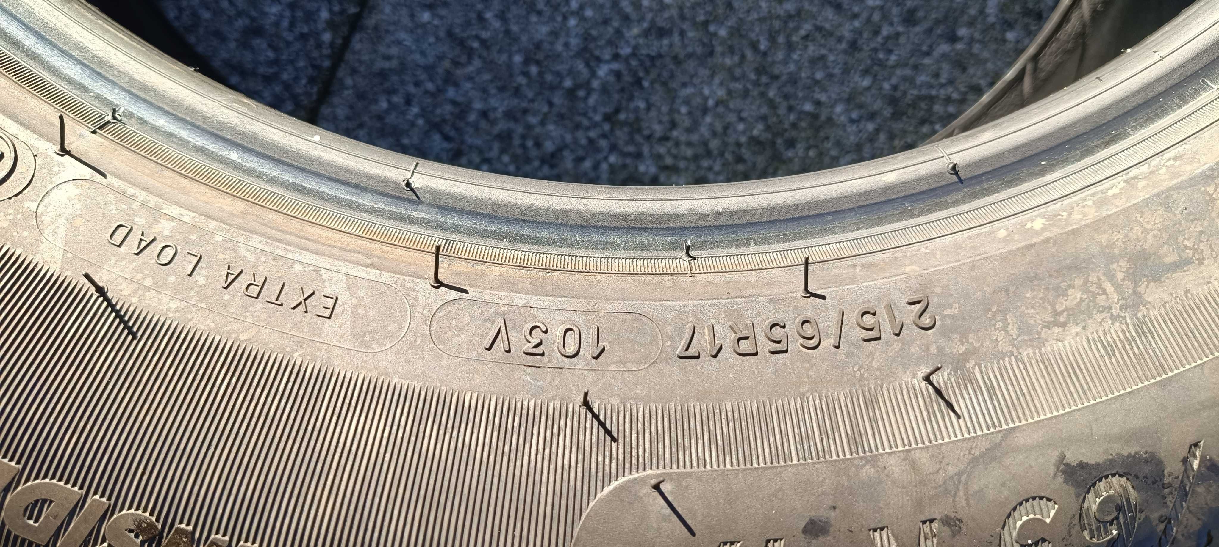 4xOpony Letnie MICHELIN PRIMACY 4 215/65/R17 103V(demo) 2022/2023/2024