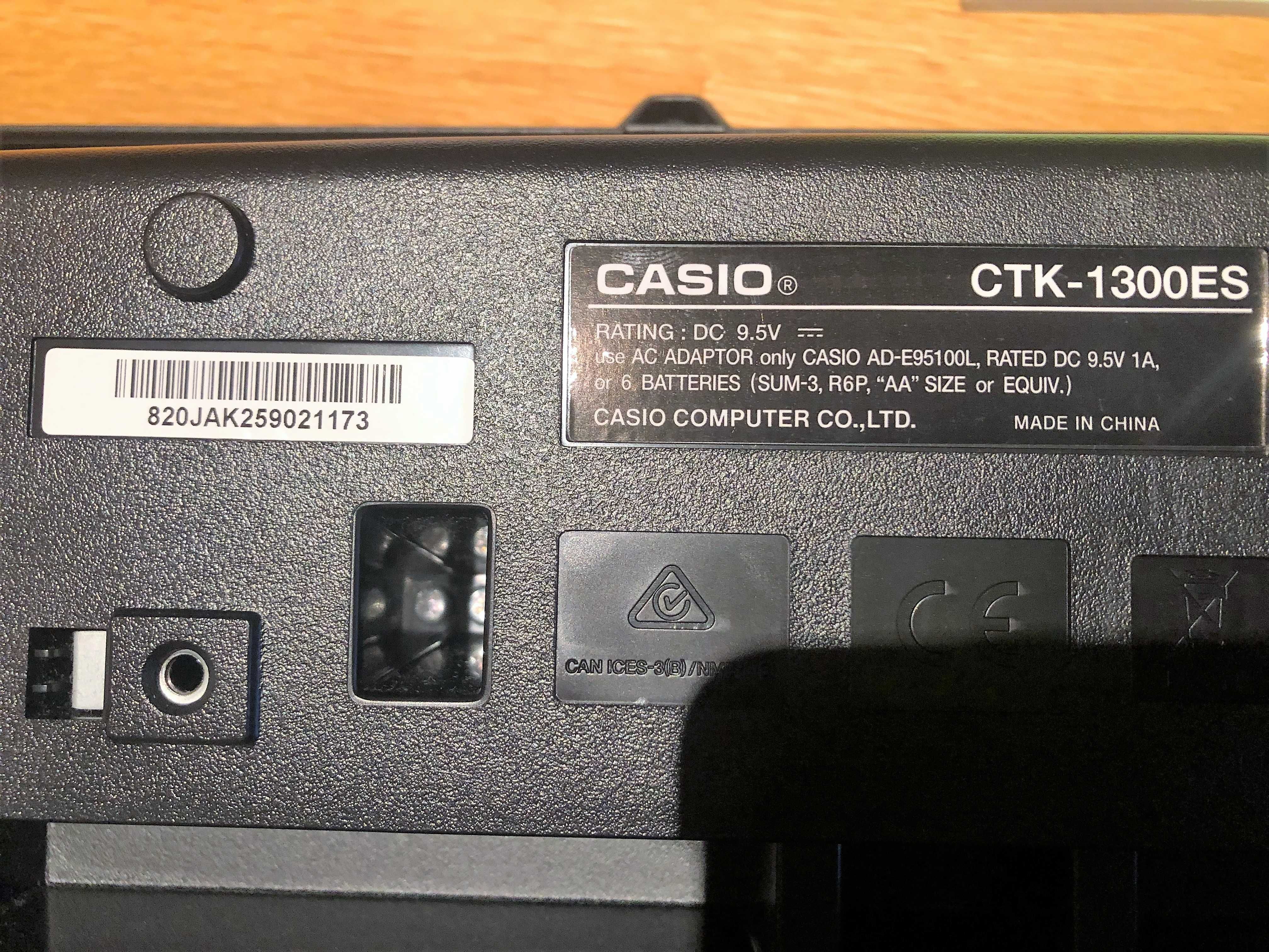 Teclado CASIO CTK-1300ES