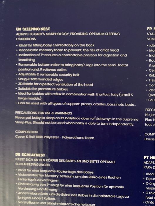 Almofada Bebé Supreme Sleep Plus Doomoo
