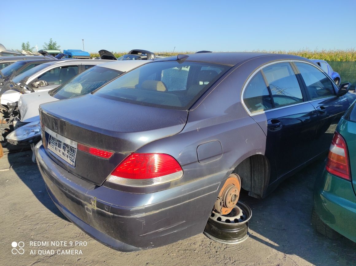 BMW E65 BMW 7 na części maska zderzak 3.0 diesel wysyłka