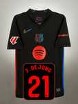 Koszulka FC Barcelona 24/25 LOGO LL wyjazdowa F. DE JONG 21 r. 22 48h