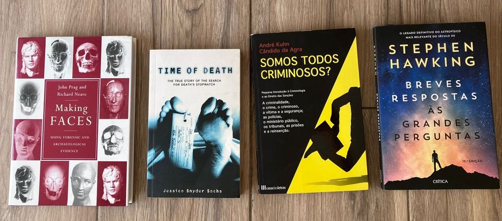 Livros de Ciência, Criminologia e Antropologia