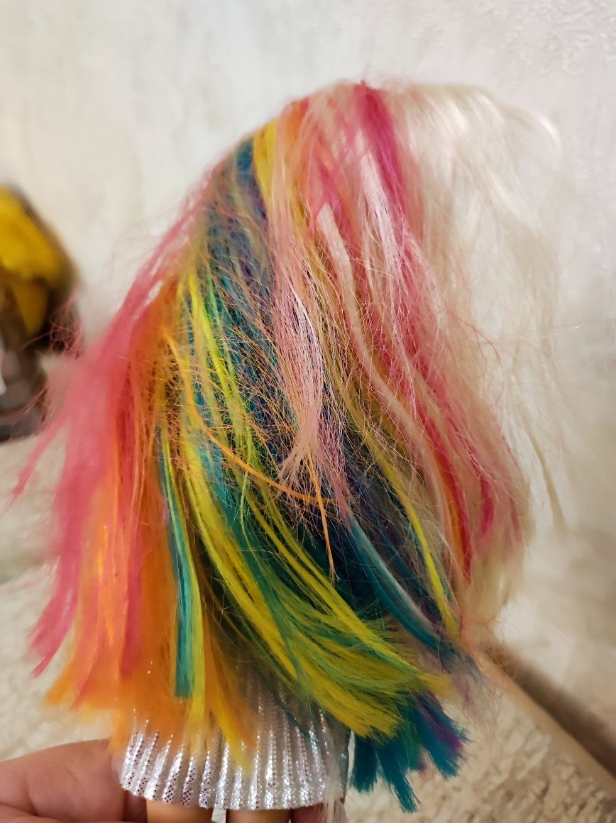 Барбі Райдужне сяйво волосся Barbie Rainbow Sparkle Hair Doll