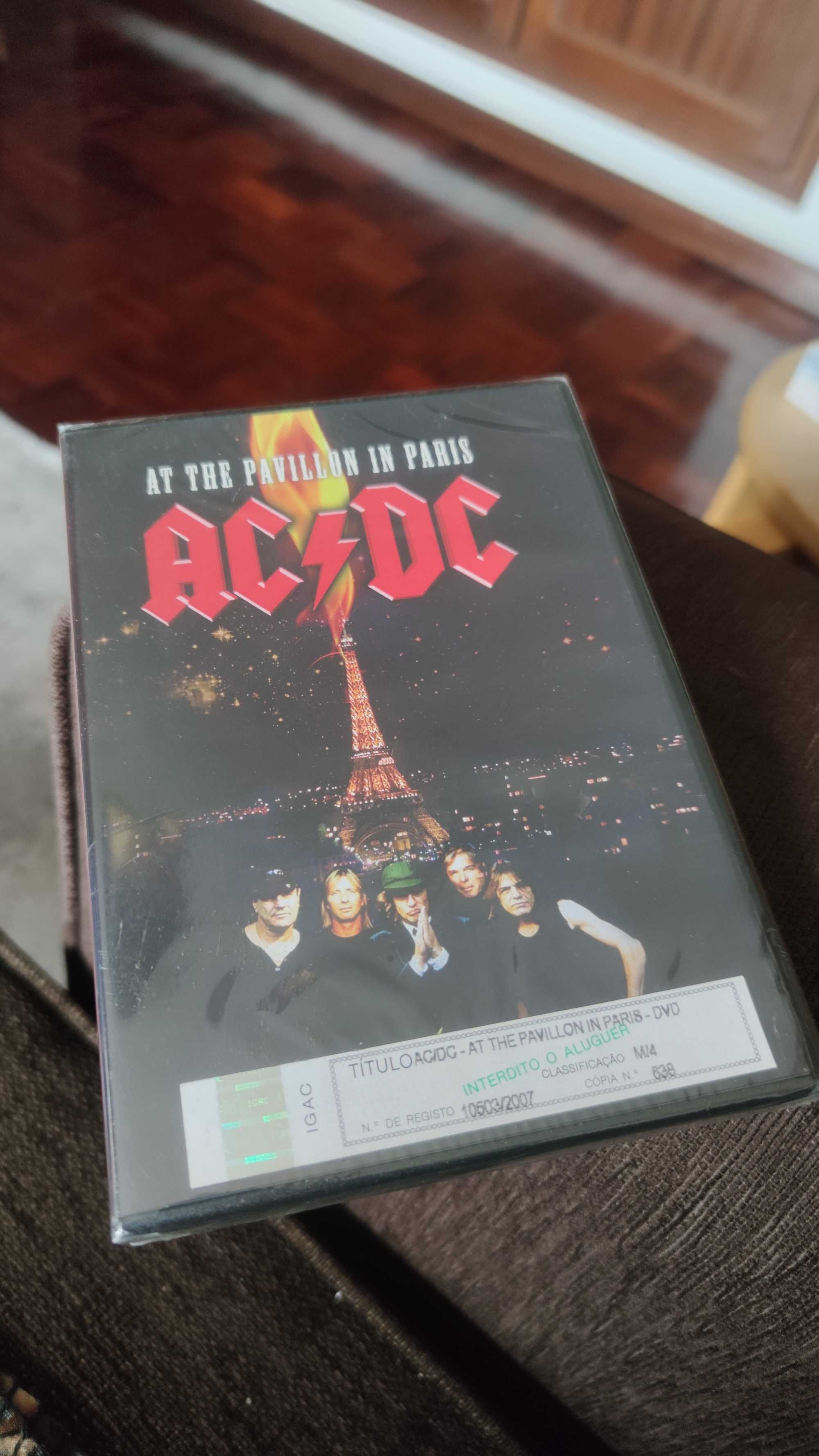 DVD's de música vários novos.