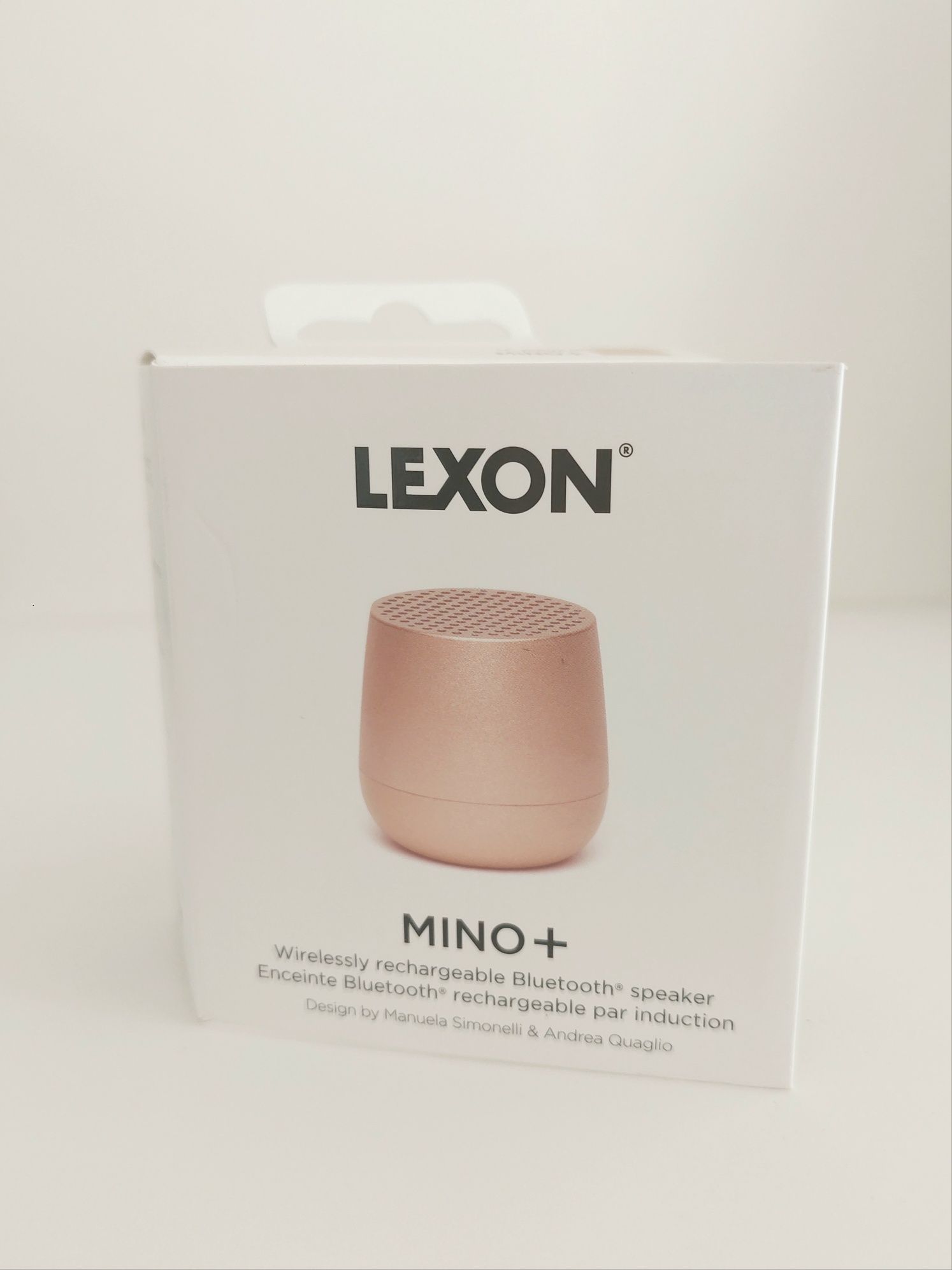 Przenośny mini Głośnik LEXON Mino+ LA125D Złoty