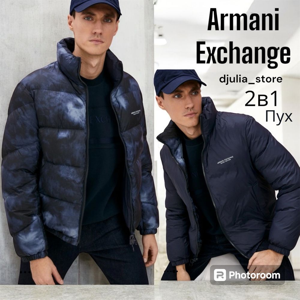 Мужской пуховик Armani Exchange