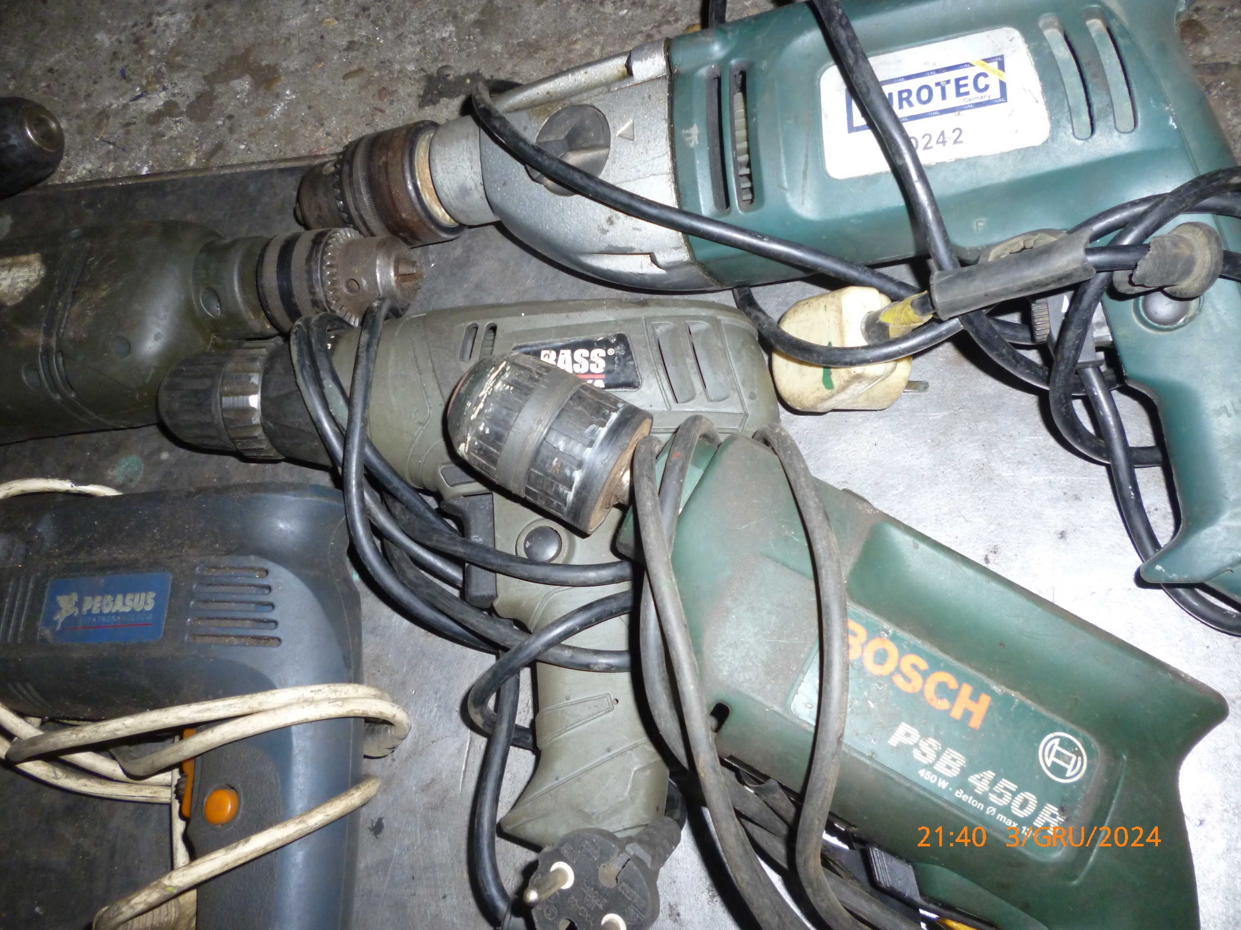 elektronarzędzia szlifierki wiertarki wyrzynarki . itp