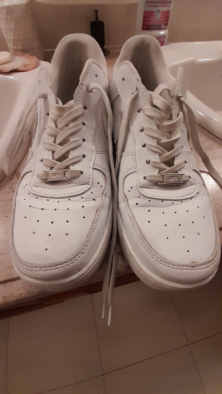 Nike Air Force de cor branca